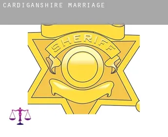 Cardiganshire County  marriage