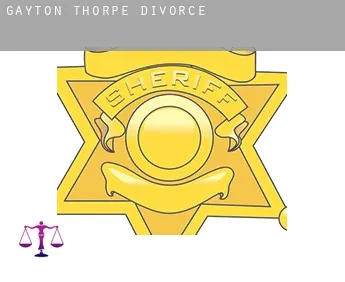 Gayton Thorpe  divorce