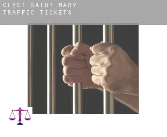 Clyst Saint Mary  traffic tickets