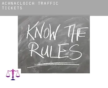 Achnacloich  traffic tickets