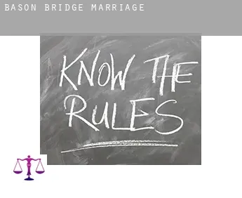 Bason Bridge  marriage