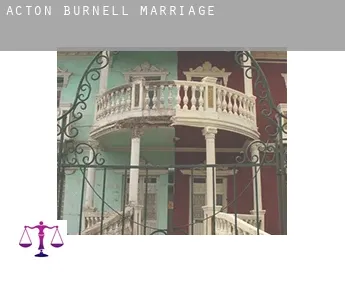 Acton Burnell  marriage