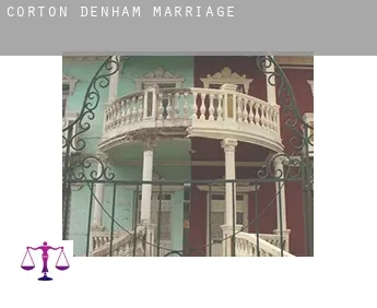 Corton Denham  marriage