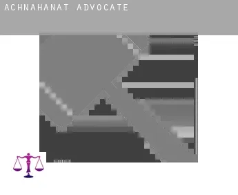 Achnahanat  advocate