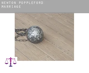 Newton Poppleford  marriage